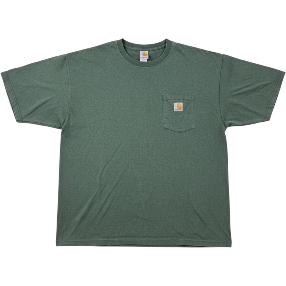 Carhartt Mens Loose Fit Pocket T-Shirt 3XL Green Heather Short Sleeve Work Tee
